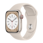 שעון חכם Apple Watch Series 8 מידה 41mm זהב תומך GPS ו-Cellular