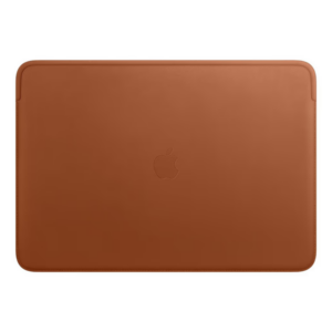 Uכיסוי למקבוק פרו ואייר 13 אינץ חום עור מקורי Apple Leather Sleeve for MacBook