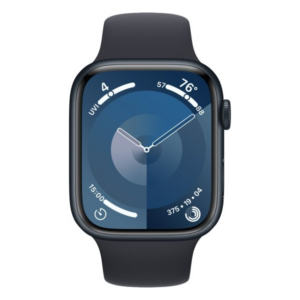 שעון חכם Apple Watch Series 9 מידה 41mm שחור תומך GPS ו-Cellular