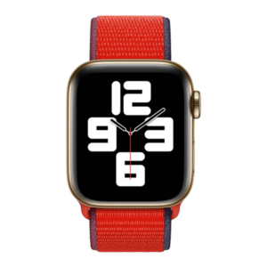 רצועה לשעון אפל 40 מ”מ מקורית אדום Apple Watch Red Sprot Loop - Small