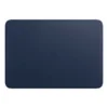 כיסוי למקבוק פרו ואייר 16 אינץ כחול עור מקורי Apple Leather Sleeve for MacBook