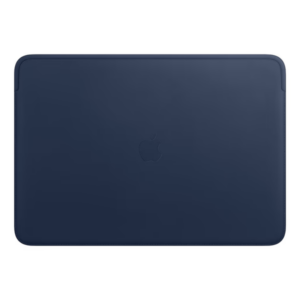 כיסוי למקבוק פרו ואייר 16 אינץ כחול עור מקורי Apple Leather Sleeve for MacBook