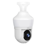 מצלמת אבטחה לבית הנורה עם תאורת RGB איכותית ובעלת מראה חדשני XO-CR02 לבן