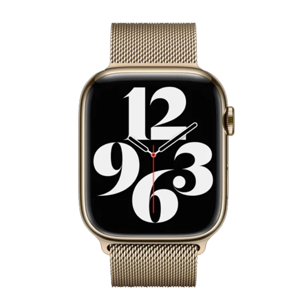 רצועה לשעון אפל 41 מ”מ מקורית זהב Apple Watch Gold Milanese Loop - Small