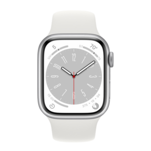 שעון חכם Apple Watch Series 8 מידה 45mm לבן תומך GPS ו-Cellular