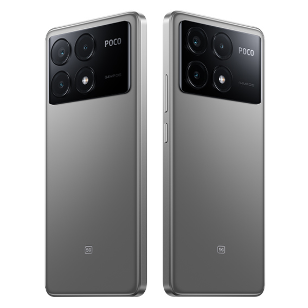 טלפון סלולרי Xiaomi Poco X6 Pro 5G 12/256GB אפור