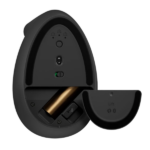 עכבר אלחוטי Logitech Lift Left ארגונומי ליד שמאל בצבע אפור יבואן רשמי