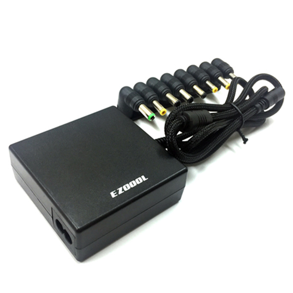 מטען למחשב נייד בהספק של 90 וואט עם 3 יציאות USB שחור EZcool