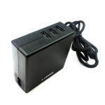 מטען למחשב נייד בהספק של 90 וואט עם 3 יציאות USB שחור EZcool