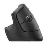 עכבר אלחוטי Logitech Lift Left ארגונומי ליד שמאל בצבע אפור יבואן רשמי