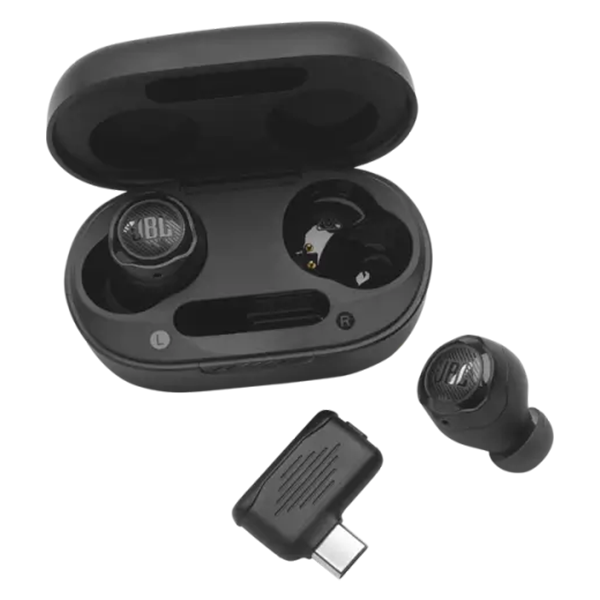 אוזניות גיימינג אלחוטיות JBL Quantum TWS Air שחור עד 24 שעות של משחק ללא הפרעות