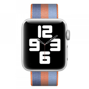 רצועה לשעון אפל 41 מ”מ מקורית Apple Watch Orange Woven Nylon כתום 38/40/41 מ”מ