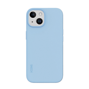 כיסוי לאייפון 15 פרו כחול סיליקון דק תומך MagSafe אלגנטי Skech Splash