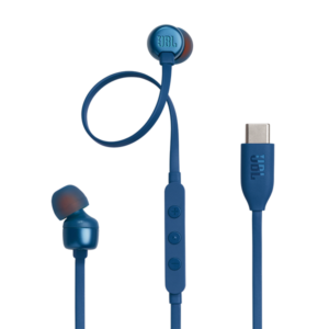 אוזניות חוטיות JBL Tune 310C כחול באס עוצמתי ועמוק יבואן רשמי