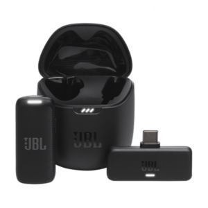 מיקרופון JBL Quantum Stream חיבור Type-C דש אלחוטי הטוב ביותר ליצירת תוכן איכותי יבואן רשמי