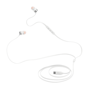 אוזניות חוטיות JBL Tune 310C לבן באס עוצמתי ועמוק יבואן רשמי
