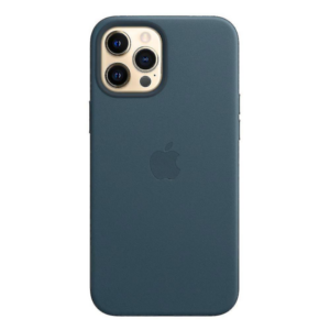 כיסוי לאייפון 12 פרו מקס מקורי כחול עור תומך MagSafe מחיר מיוחד לזמן מוגבל