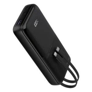 מטען מהיר נייד 10000mAh שחור עם תצוגת לד Miracase MPB10