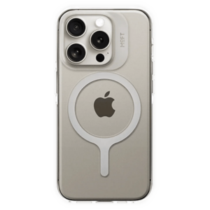 כיסוי לאייפון 15 פרו שקוף Snap Case תומך MagSafe מבית Moft