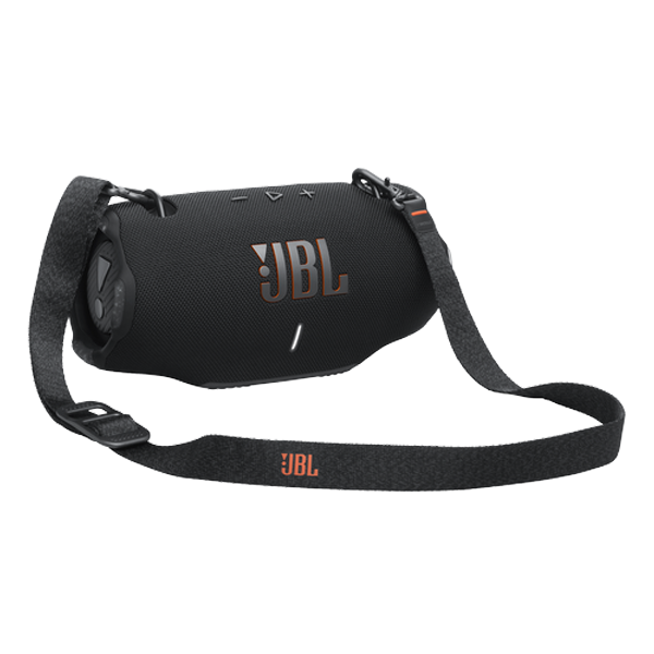 רמקול נייד JBL Xtreme 4 שחור לחווית סאונד עוצמתית בכל מקום עמיד למים עם חיי סוללה