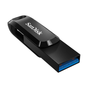 כונן אחסון נייד 1TB קומפקטי לגיבוי קבצים וחיבור משולב USB-C ו-USB-A מבית SanDisk