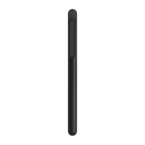 כיסוי Apple Pencil שחור עור אפל מקורי לאחסון והגנה מקסימלית על העט שלך