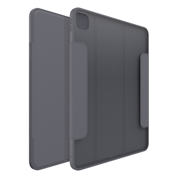 כיסוי Symmetry Folio אפור לאייפד פרו 13 M4 עם עיצוב שקוף ודק במיוחד OtterBox