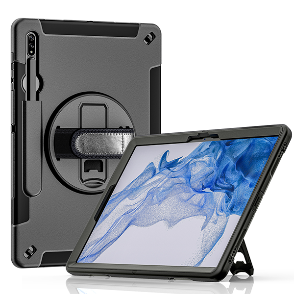 כיסוי קשיח Samsung Galaxy Tab S8 Ultra עם רצועה נשיאה FTL Pro