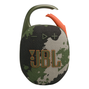 רמקול JBL Clip 5 צבאי נייד עם סאונד עוצמתי ועמידות למים