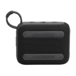 רמקול JBL Go 4 שחור נייד עם סאונד עוצמתי ועמידות למים