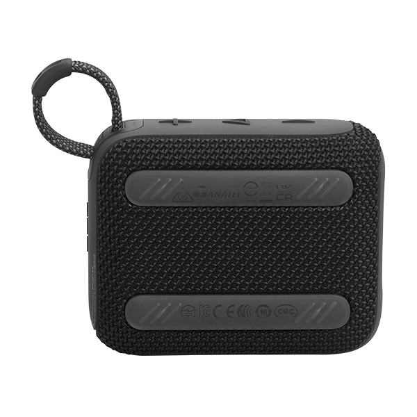 רמקול JBL Go 4 שחור נייד עם סאונד עוצמתי ועמידות למים
