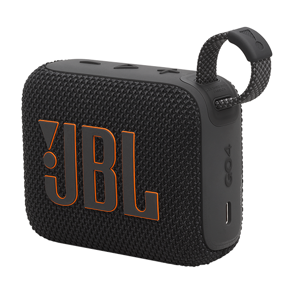רמקול JBL Go 4 שחור נייד עם סאונד עוצמתי ועמידות למים