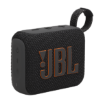 רמקול JBL Go 4 שחור נייד עם סאונד עוצמתי ועמידות למים