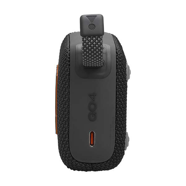 רמקול JBL Go 4 שחור נייד עם סאונד עוצמתי ועמידות למים