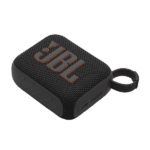 רמקול JBL Go 4 שחור נייד עם סאונד עוצמתי ועמידות למים