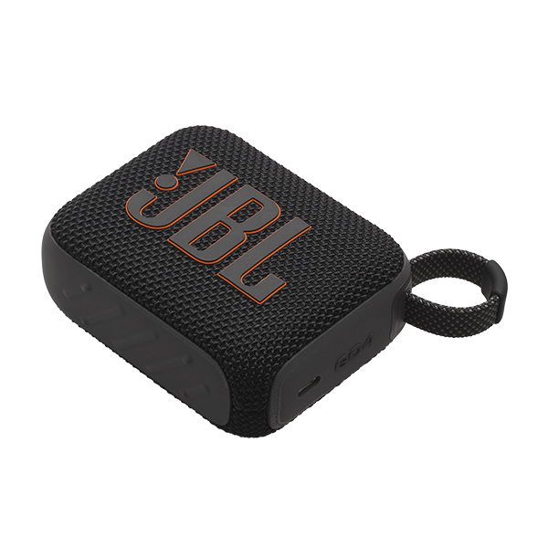 רמקול JBL Go 4 שחור נייד עם סאונד עוצמתי ועמידות למים