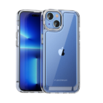 כיסוי לאייפון 15 פלוס חזק ודק בצבע שקוף PureGear