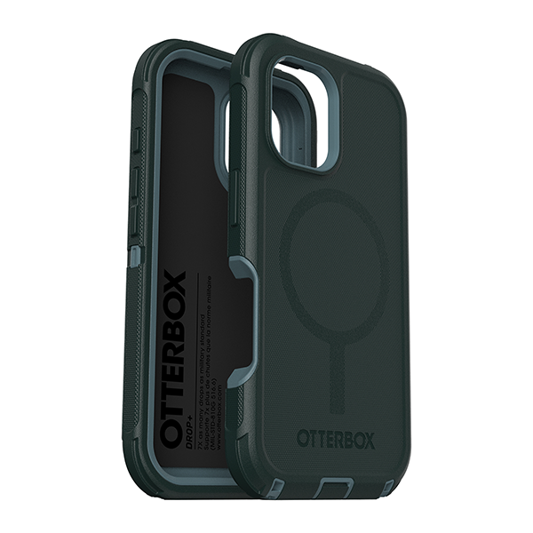 כיסוי לאייפון 16 ירוק OtterBox Defender תומך MagSafe