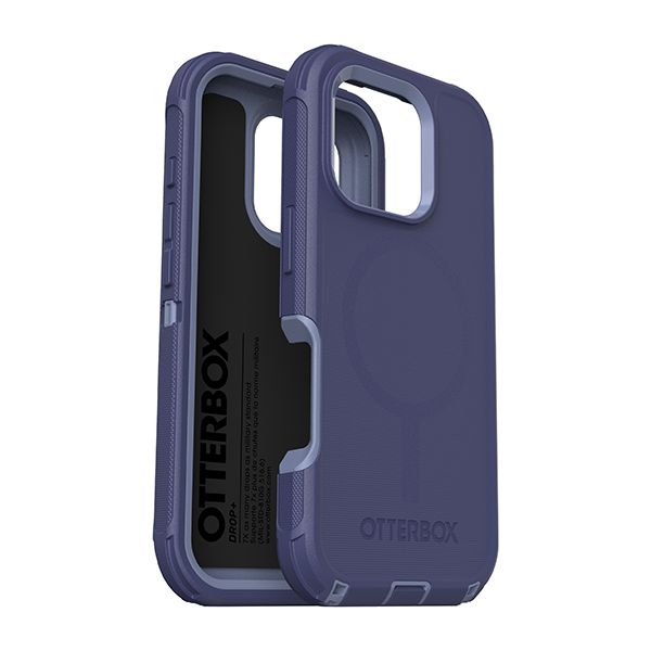 כיסוי לאייפון 16 פרו מקס סגול OtterBox Defender תומך MagSafe