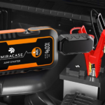 בוסטר התנעה לרכב 20,000mAh עם מטען נייד ופנס תאורה עם צג דיגיטלי | Miracase MJS20000