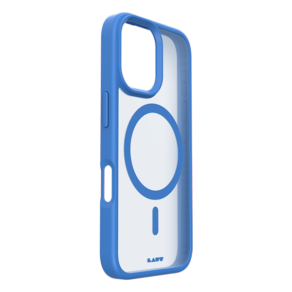 כיסוי Laut HUEX PROTECT כחול לאייפון 16 תומך MagSafe
