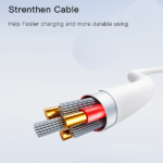 כבל טעינה 1 מטר והעברת נתונים מהירה Type-C 60W מבית Yesido CA154