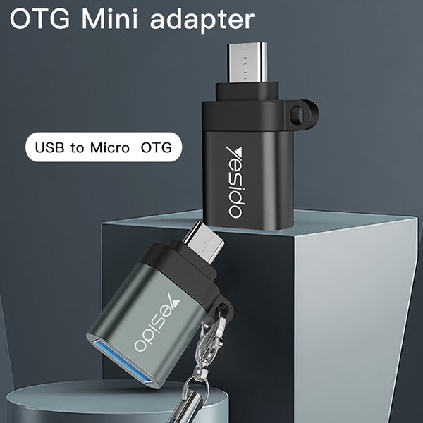 מתאם OTG מיני USB ל-Micro לחיבור מהיר ופשוט Yesido GS07