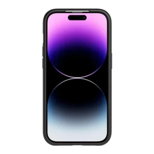 כיסוי לאייפון 14 שחור דק ועמיד בפני נפילות עד 3.6 מטר | Tech21 EvoLite