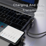 כבל טעינה 1.2 מטר Lightning בעיצוב 90 מעלות עם טעינה מהירה 12W מבית Yesido CA80