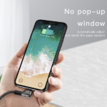 כבל טעינה 1.2 מטר Lightning בעיצוב 90 מעלות עם טעינה מהירה 12W מבית Yesido CA80