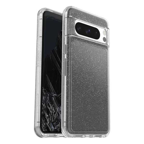 כיסוי לגוגל פיקסל 8 פרו שקוף נצנצים Otterbox Symmetry חזק בעמידות צבאית