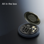 מארז קומפקטי מחזיק סמארטפון 6 ב-1 עם מתאמי OTG, אחסון ומחט לכרטיס סים Yesido CA118