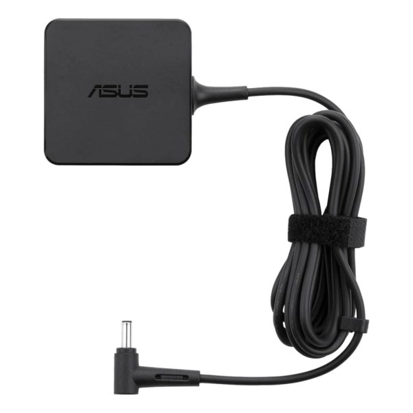 מטען מחשב נייד Asus 45W קל משקל וקומפקטי עם הגנה מפני קפיצות מטח AD45-00B