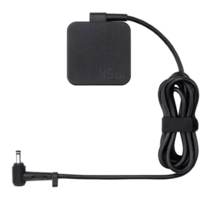 מטען מחשב נייד Asus 45W קל משקל וקומפקטי עם הגנה מפני קפיצות מטח AD45-00B